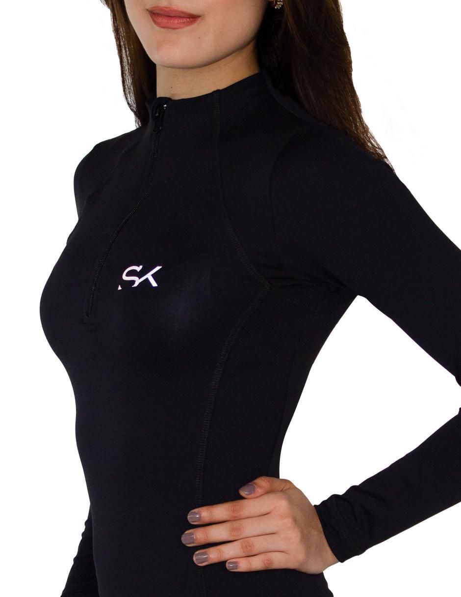Wetshirt estampado logo para mujer 3