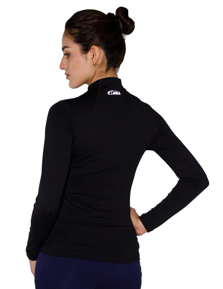 Wetshirt estampado logo para mujer 4