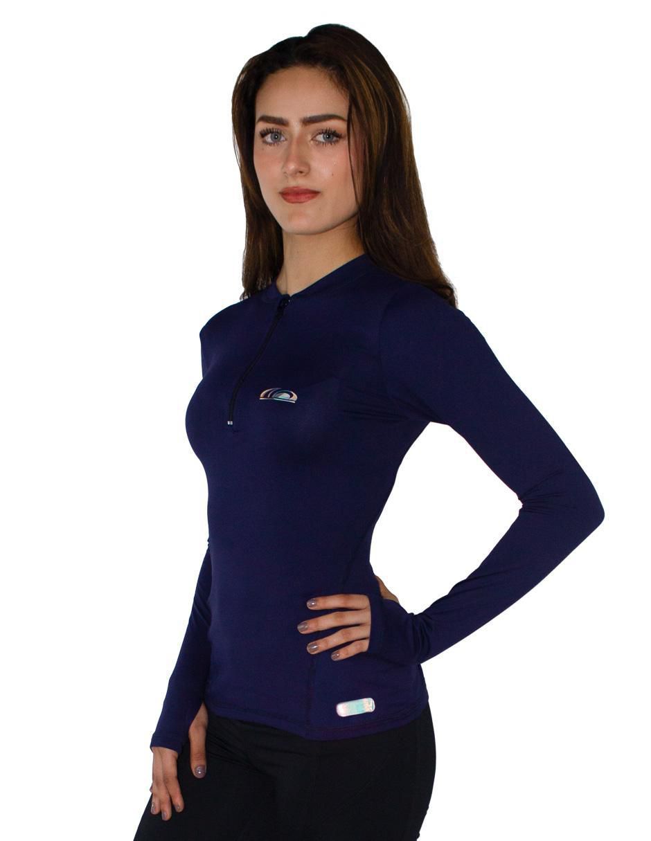 Wetshirt estampado logo para mujer 2