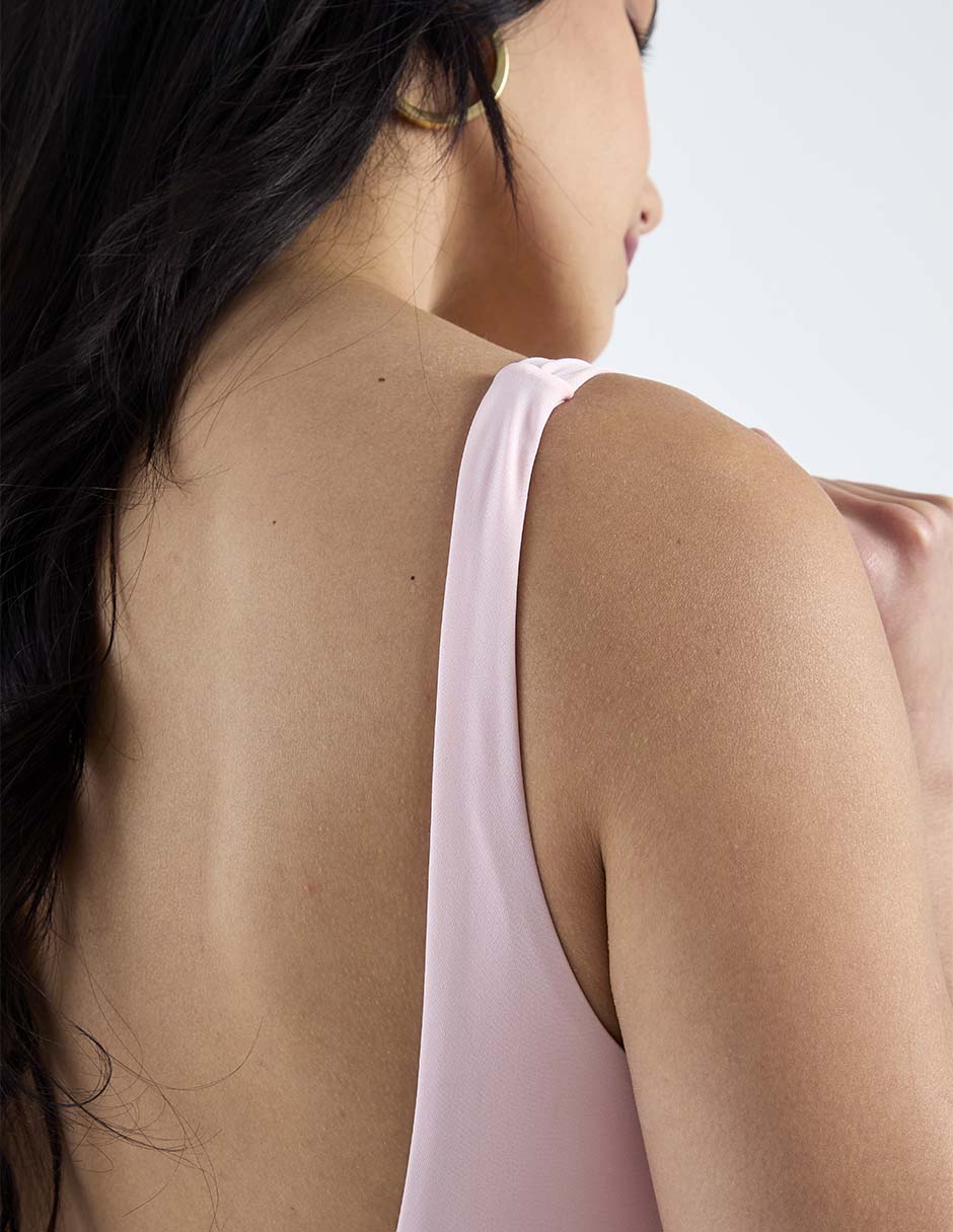 Traje de baño completo estampado logo para mujer 5