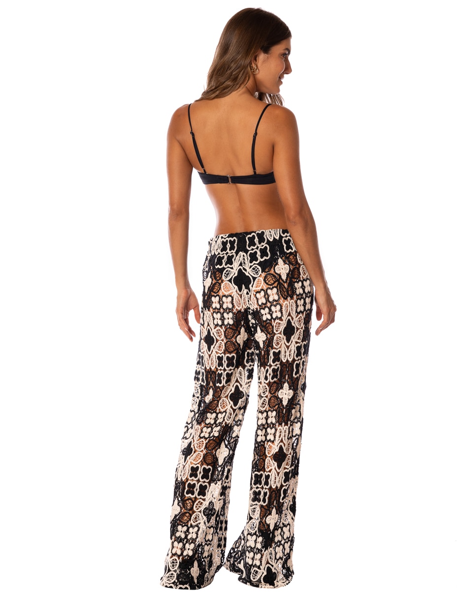 Salida de playa pantalón para mujer 2