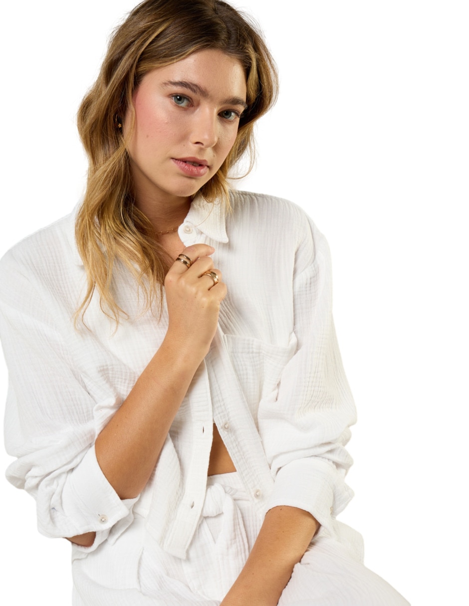 Salida de playa blusa para mujer Salida de playa blusa para mujer