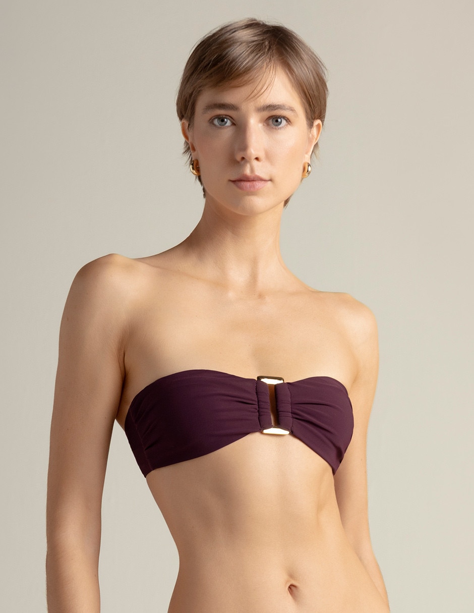 Top bikini con copas removibles para mujer Top bikini con copas removibles para mujer