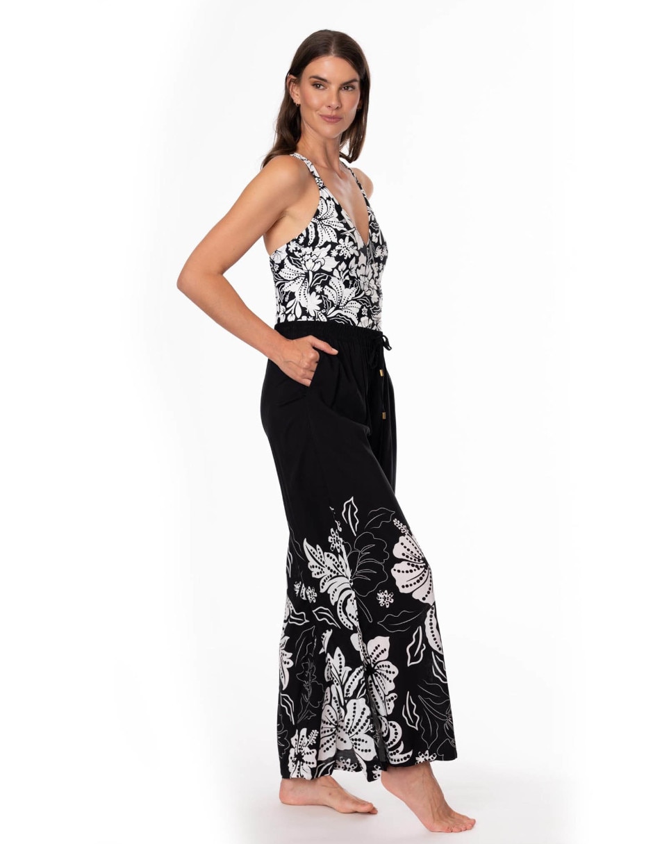 Salida de playa pantalón para mujer 3
