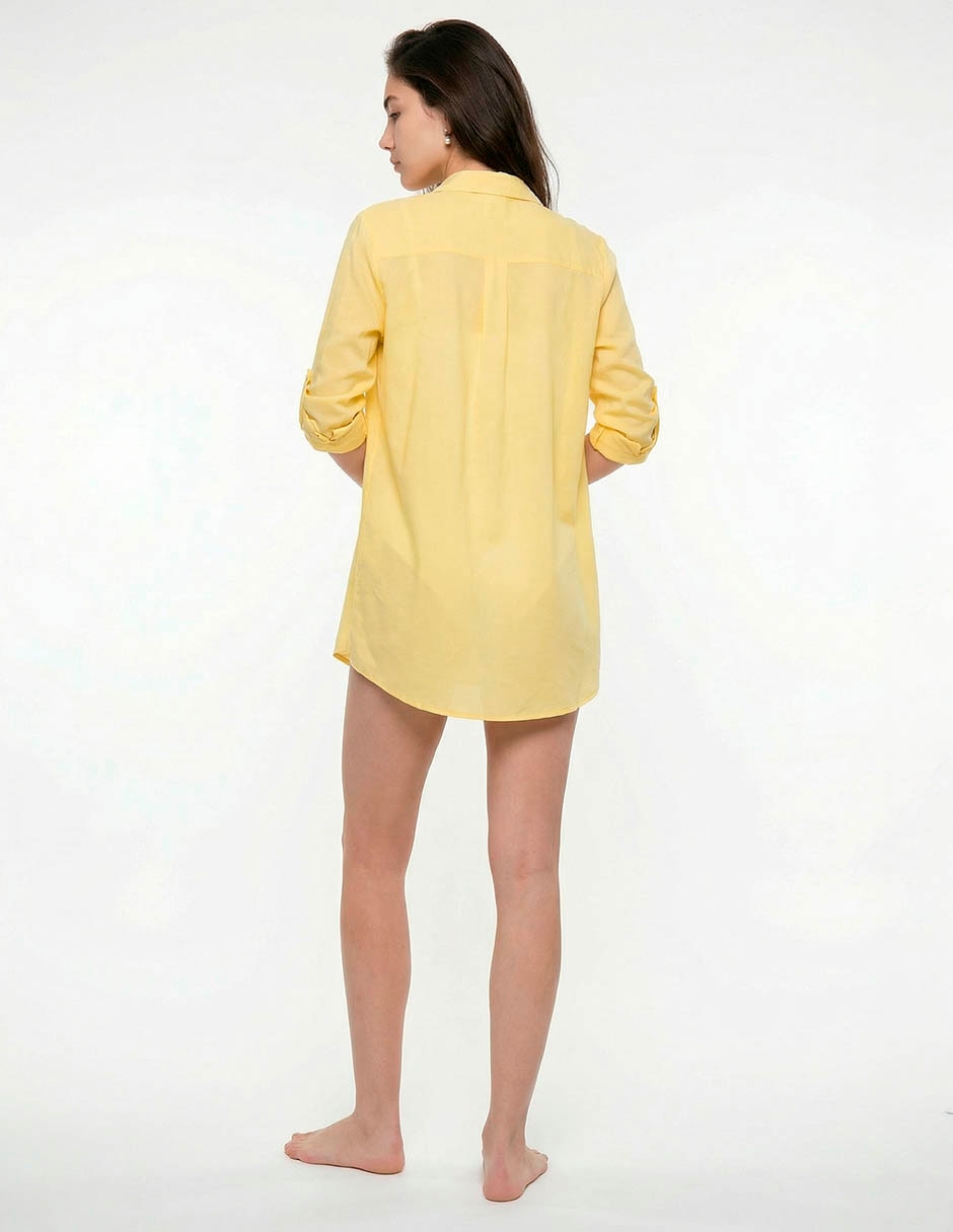 BLUSA MAP MAPPY260, CH, AMARILLO CLARO