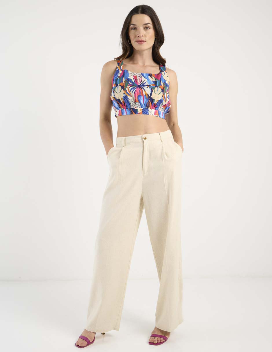 Pantalón straight para mujer 2