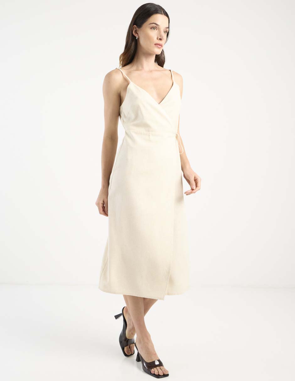 Vestido midi playa para mujer 3
