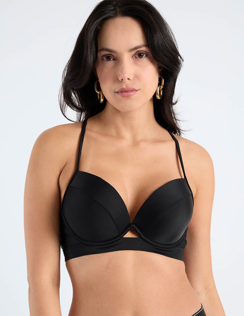 Brassiere con copas preformadas para mujer