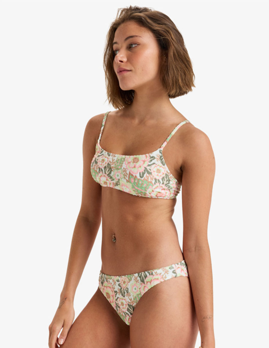 Bikini estampado floral a la cintura para mujer Bikini estampado floral a la cintura para mujer