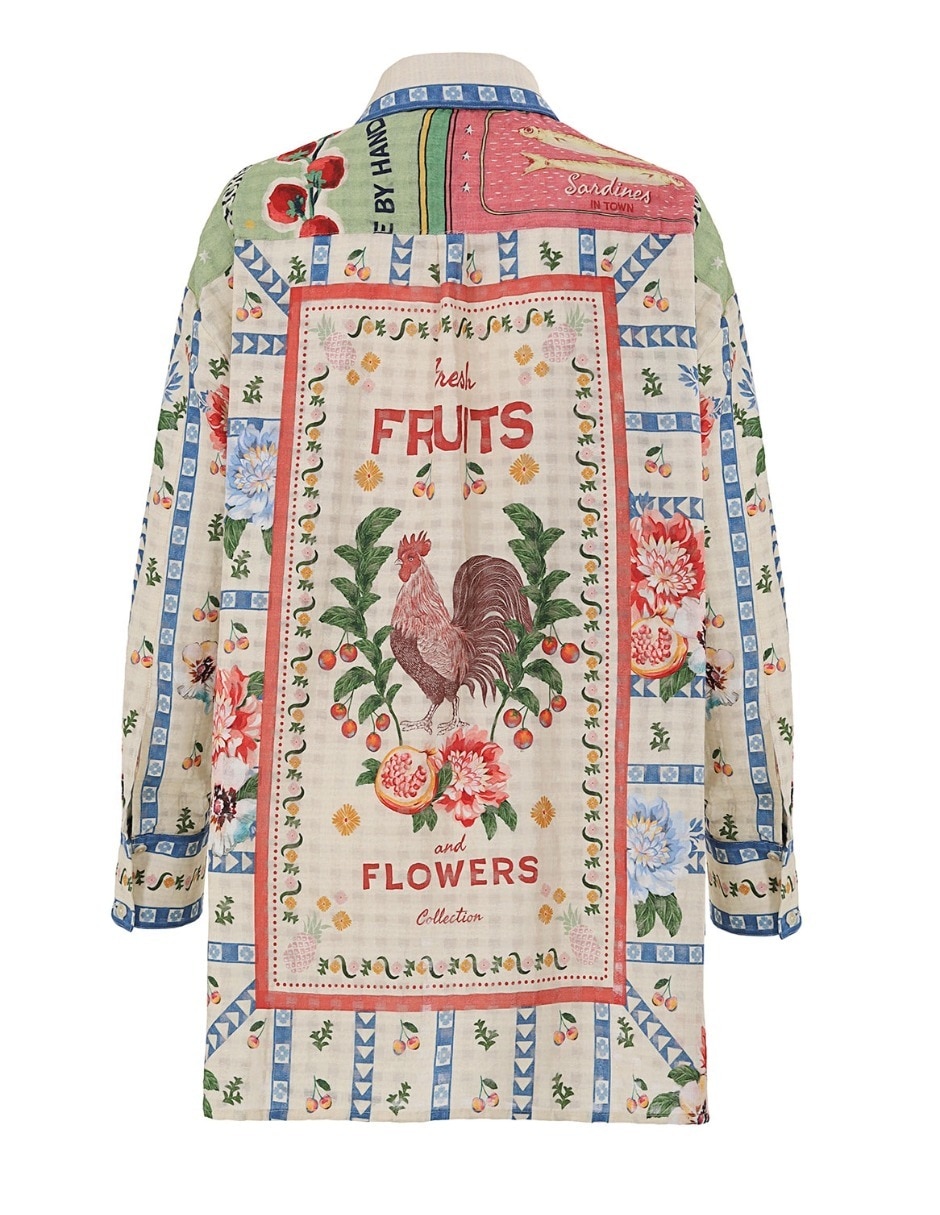 Blusa manga larga para mujer 4