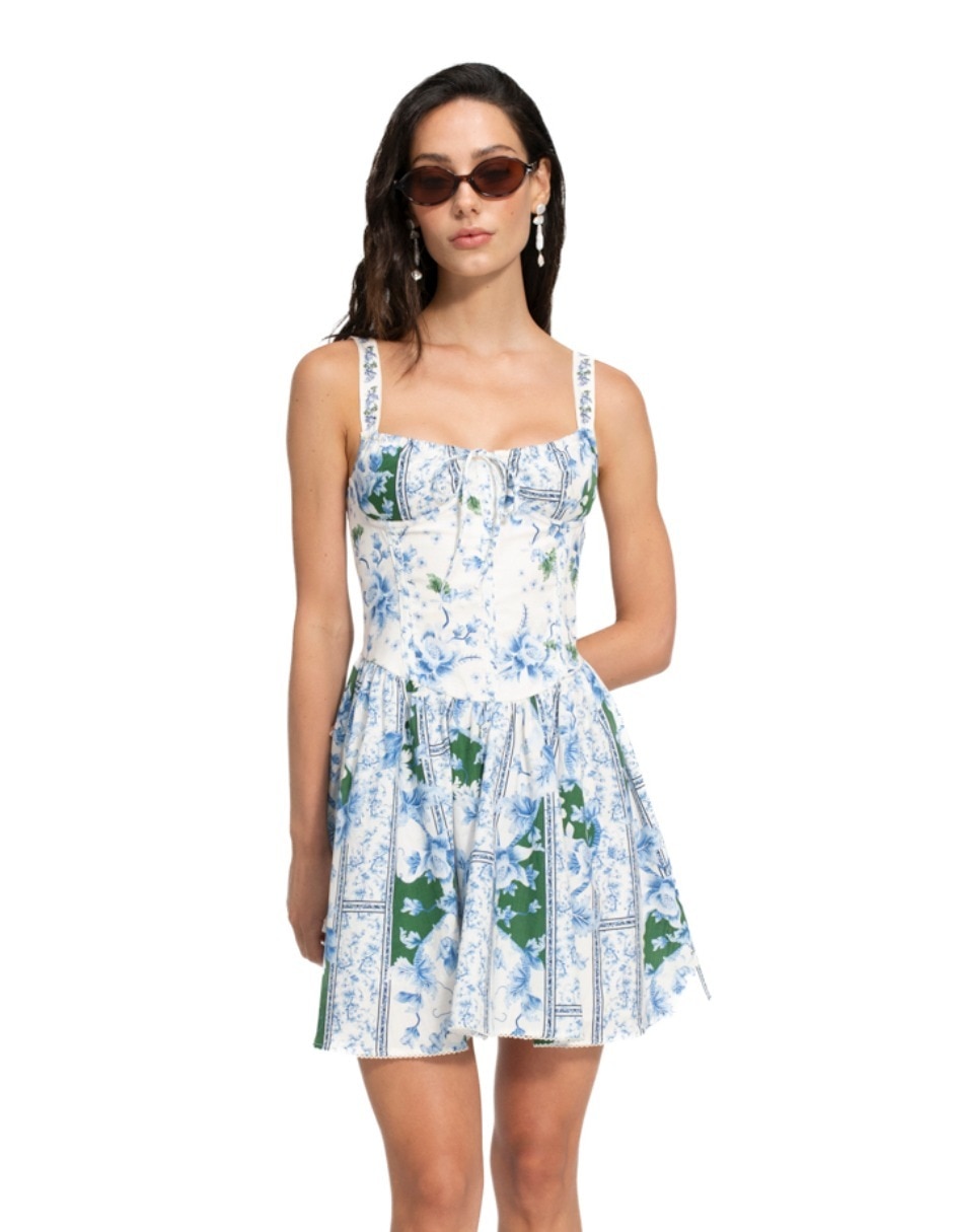Vestido corto casual para mujer