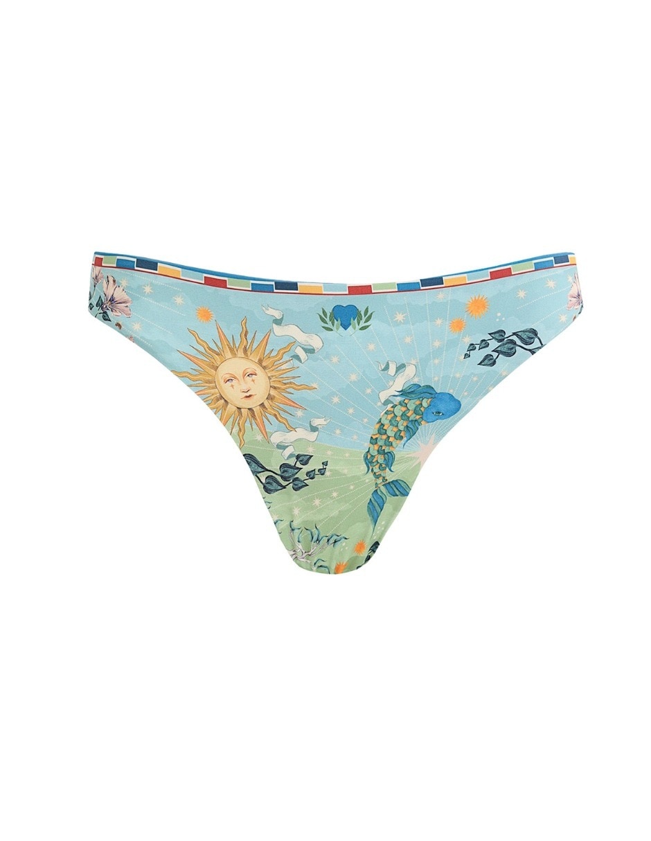 Panty bikini a la cintura para mujer 2