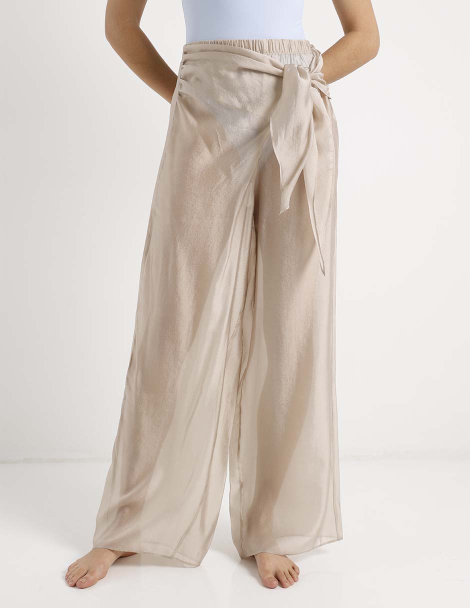 Pantalón acampanado amplio para mujer Pantalón acampanado amplio para mujer