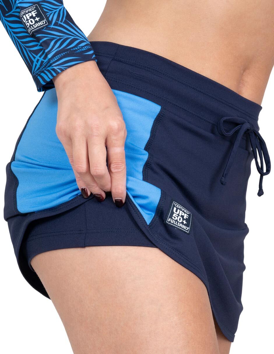 Falda short a la cintura para mujer 4