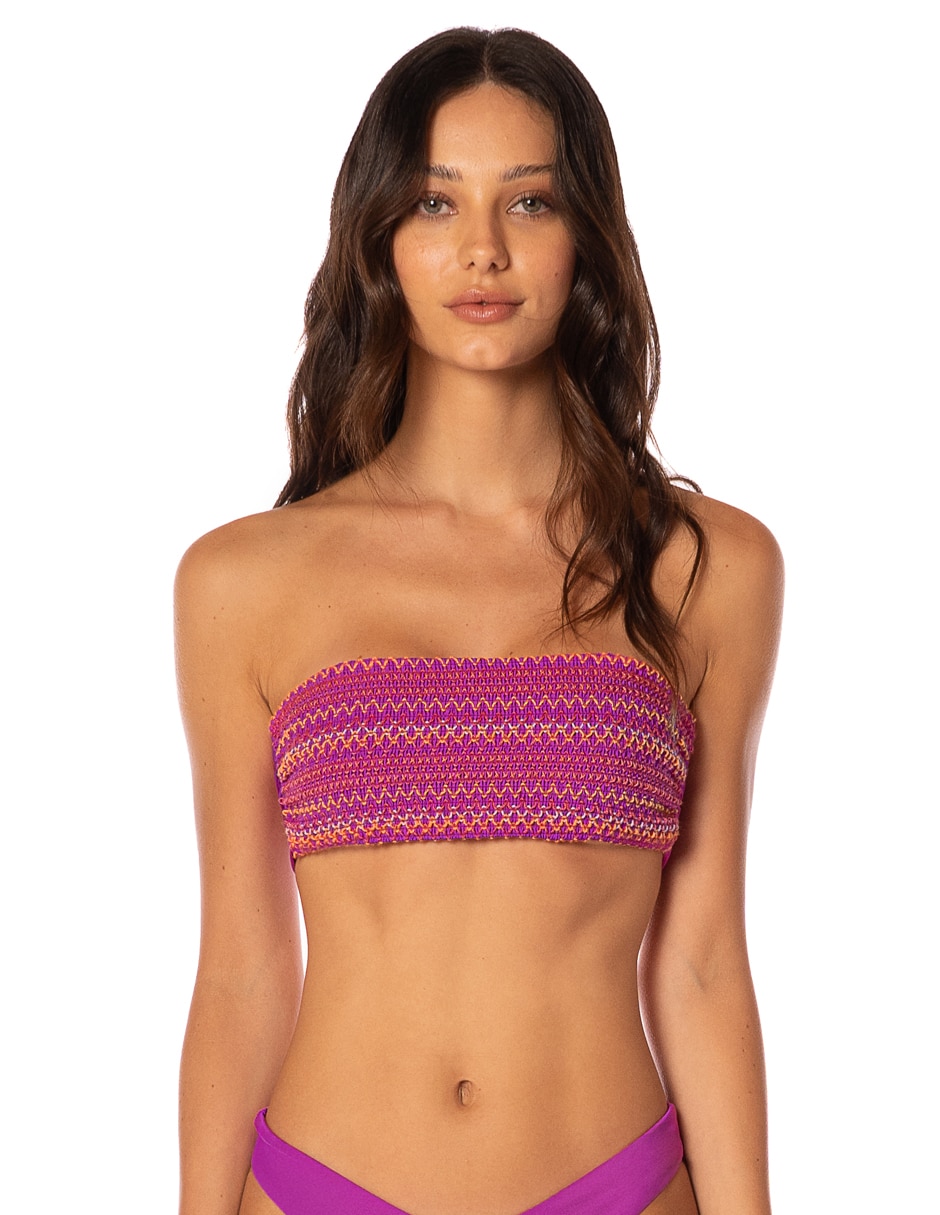 Strapless con copas removibles para mujer