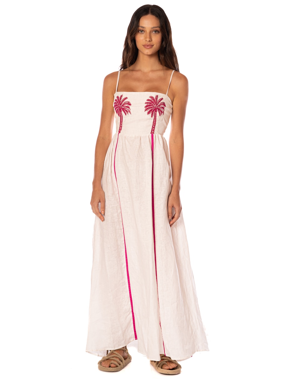 Salida de playa vestido con amarre para mujer Salida de playa vestido con amarre para mujer