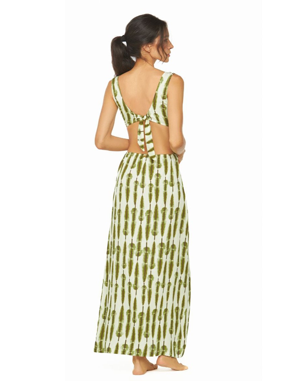 Vestido largo playa para mujer 4