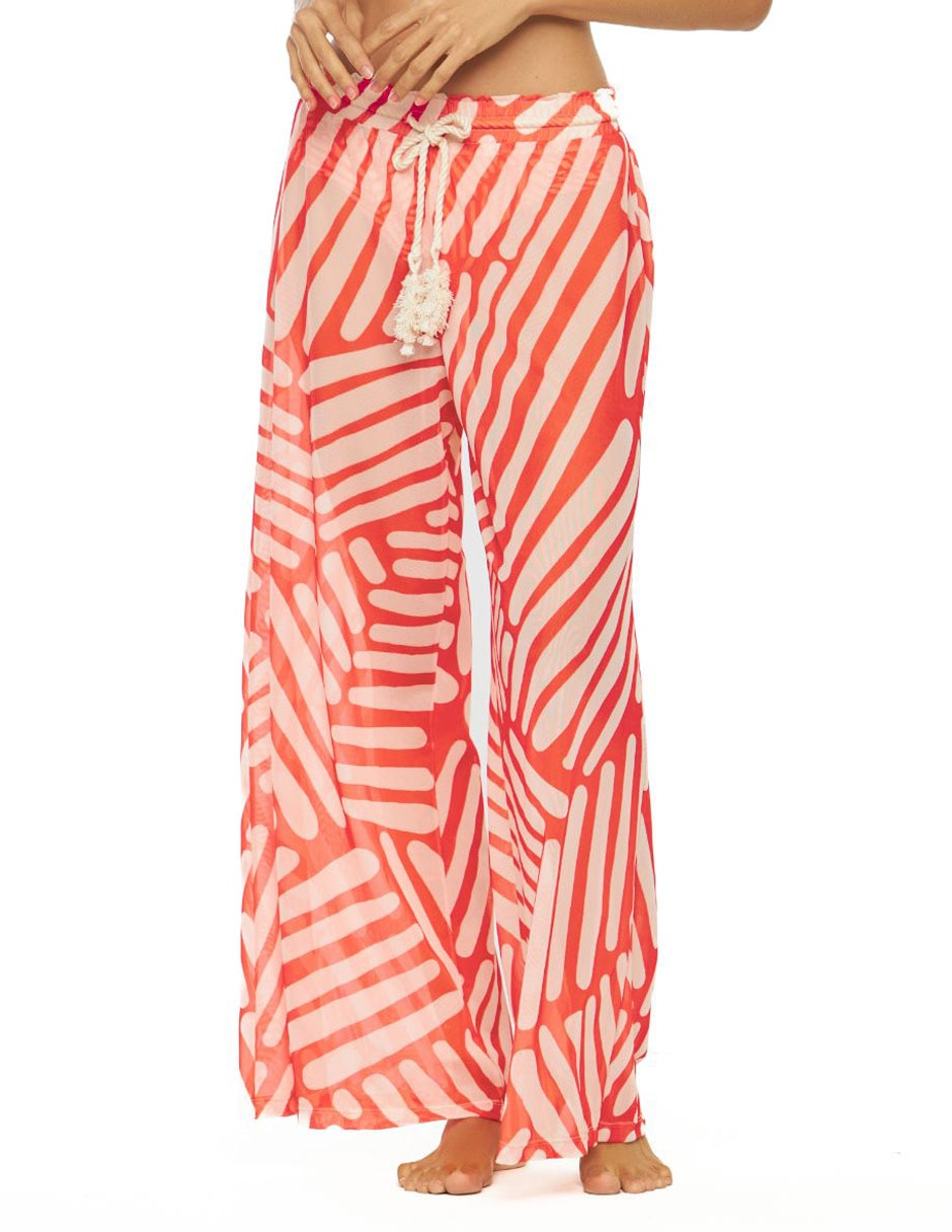 Pantalón relaxed amplio para mujer