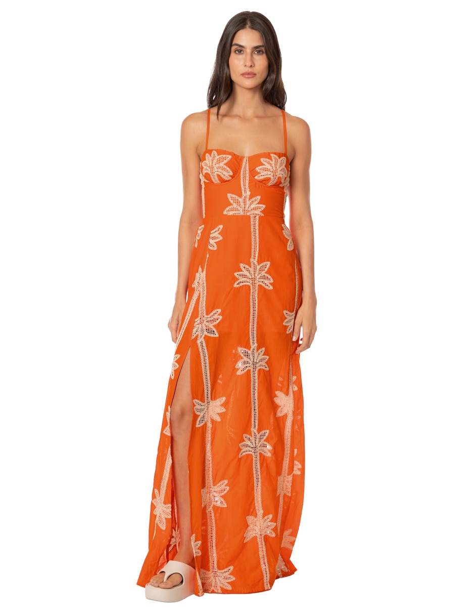 Salida de playa vestido con amarre para mujer